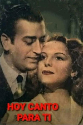 Póster de Hoy canto para ti