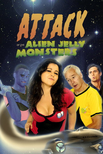 Póster de Attack Of The Alien Jelly Monsters From The Depths Of Uranus