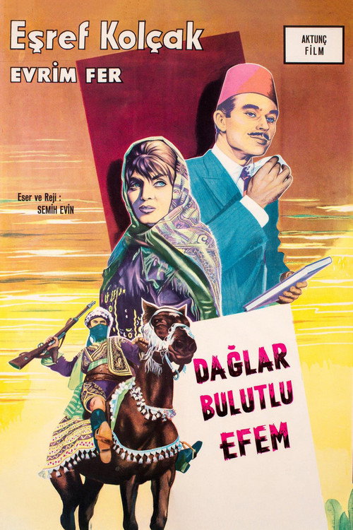 Póster de Dağlar Bulutlu Efem