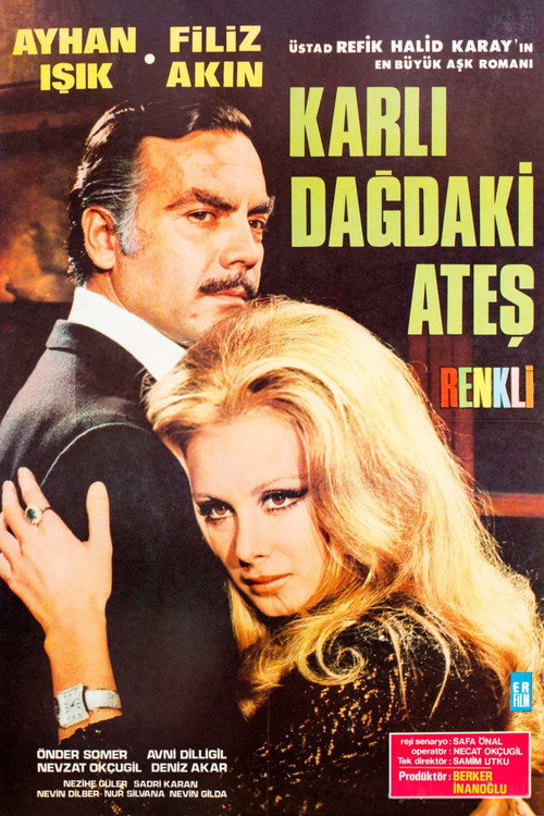 Póster de Karlı Dağdaki Ateş