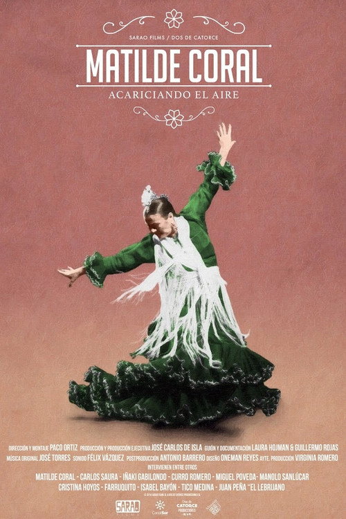 Póster de Matilde Coral, acariciando el aire