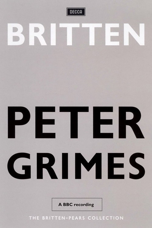 Póster de Peter Grimes