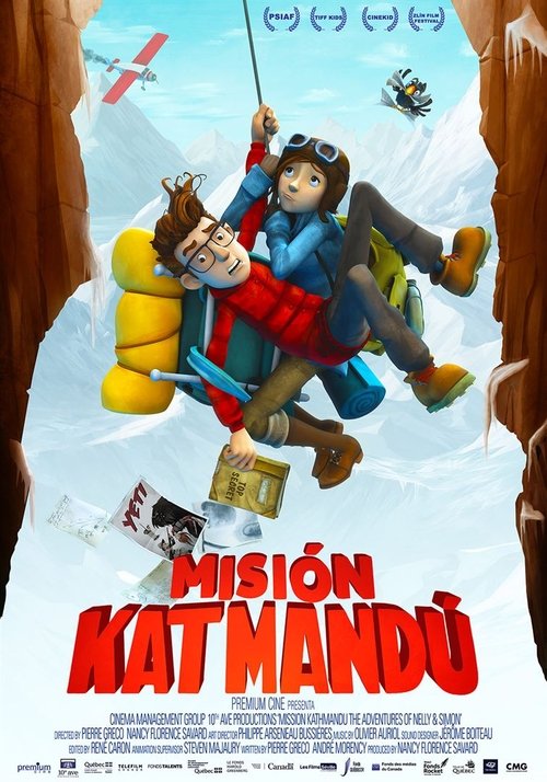 Póster de El monstruo de las nieves