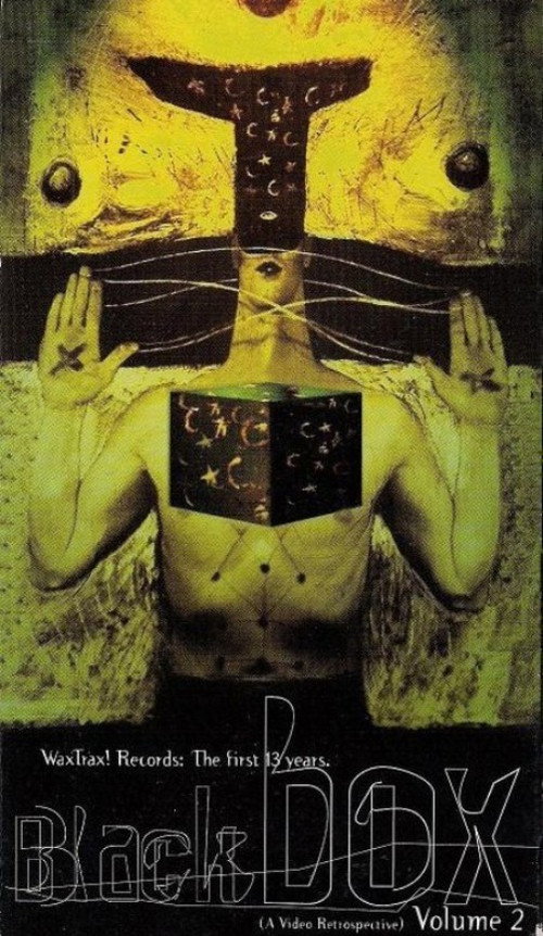 Póster de WaxTrax! Records: The First 13 Years. Black Box (A Video Retrospective) Volume 2