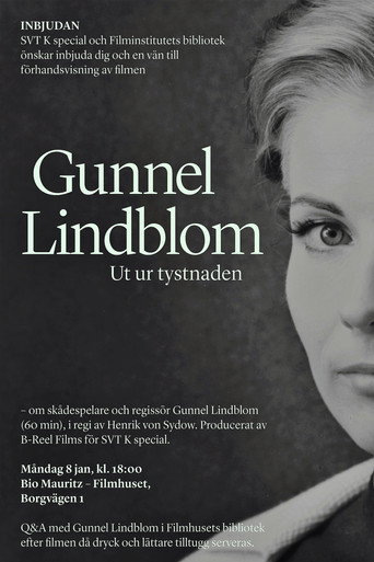 Póster de Gunnel Lindblom: Ut ur tystnaden