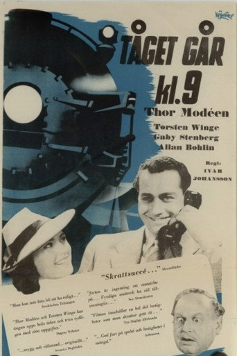 Póster de Tåget går klockan 9