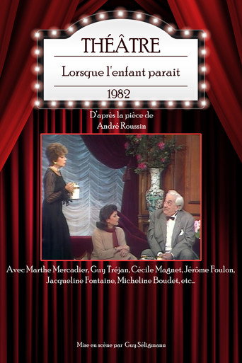 Póster de Lorsque l'enfant parait