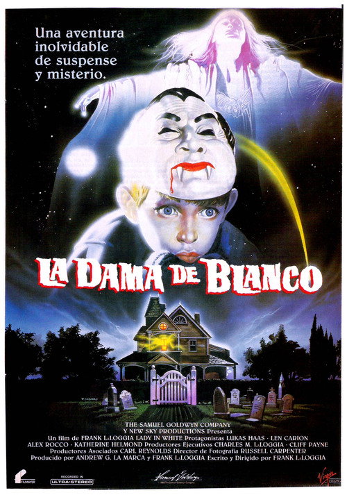 Póster de El misterio de la dama de blanco
