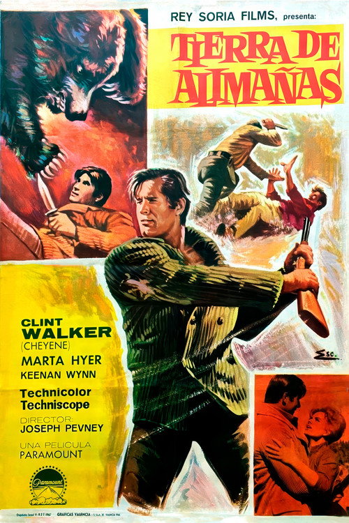 Póster de El satán de la montaña