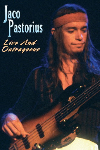 Póster de Jaco Pastorius - Live and Outrageous
