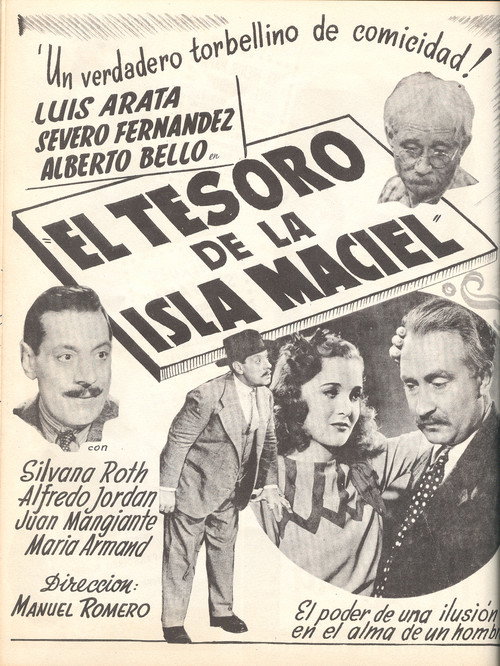 Póster de El tesoro de la isla Maciel