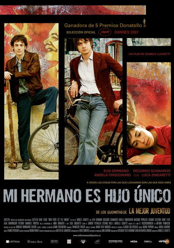 Póster de Mi Hermano Es Hijo Único