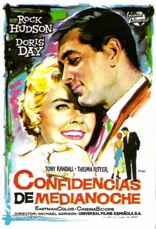 Póster de Confidencias de medianoche
