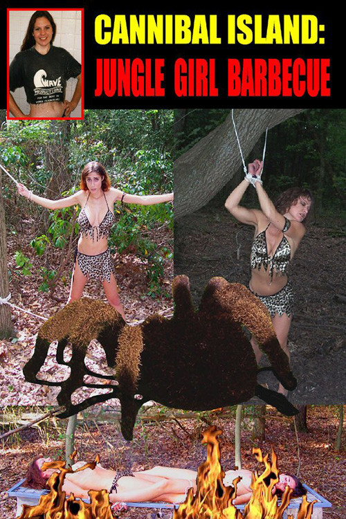 Póster de Cannibal Island: Jungle Girls Barbecue
