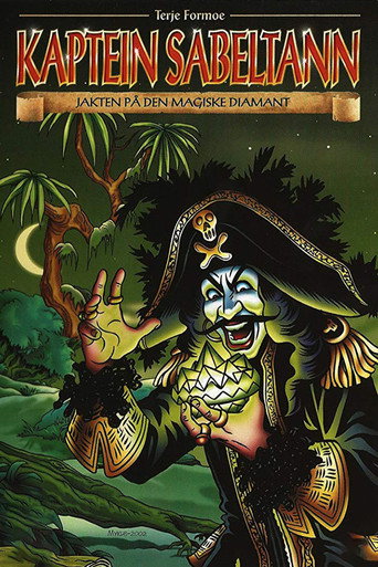 Póster de Kaptein Sabeltann og jakten på den magiske diamant