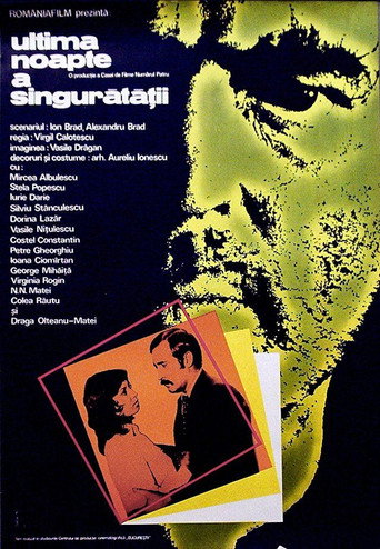 Póster de Ultima noapte a singurătății