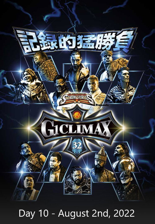 Póster de NJPW G1 Climax 32: Day 10