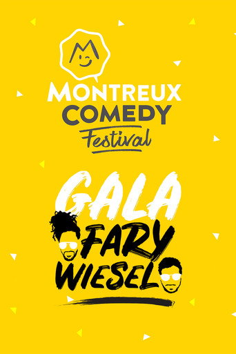 Póster de Montreux Comedy Festival 2017 - Gala Fary-Wiesel