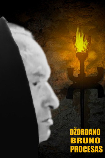 Póster de Džordano Bruno procesas