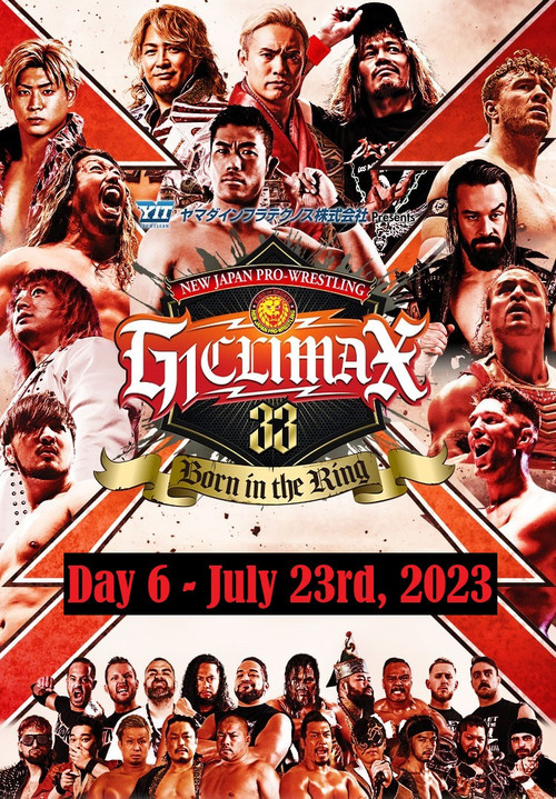 Póster de NJPW G1 Climax 33: Day 6