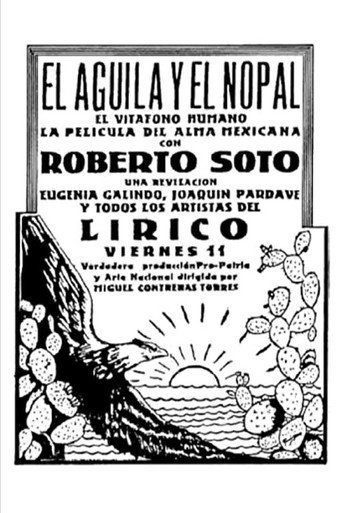 Póster de El águila y el nopal