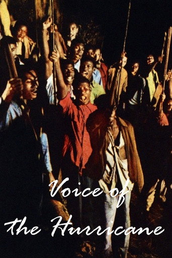 Póster de Voice of the Hurricane