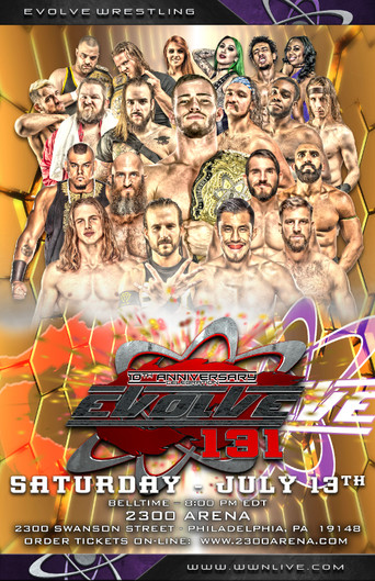 Póster de EVOLVE 131-- 10th Anniversary