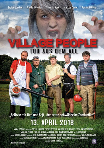 Póster de Village People - Tod aus dem All