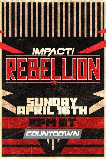Póster de Countdown to Impact Wrestling Rebellion 2023