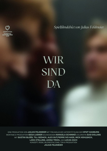 Póster de Wir sind da
