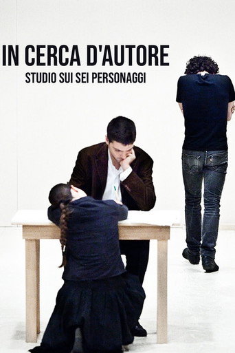 Póster de In cerca d'autore. Studio sui Sei personaggi