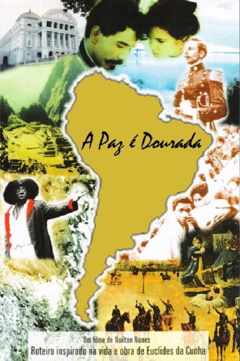 Póster de A Paz é Dourada