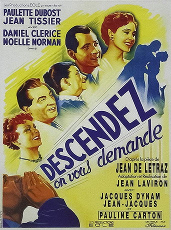 Póster de Descendez, on vous demande