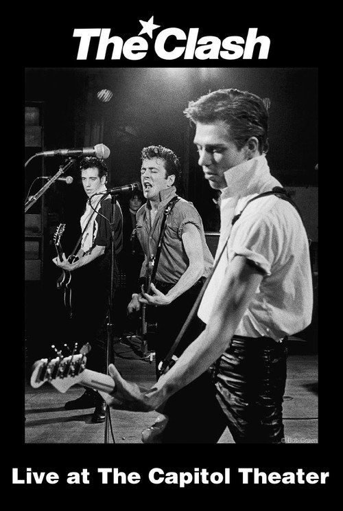 Póster de The Clash: Live at The Capitol Theater