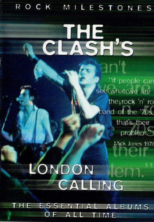 Póster de Rock Milestones: The Clash's London Calling