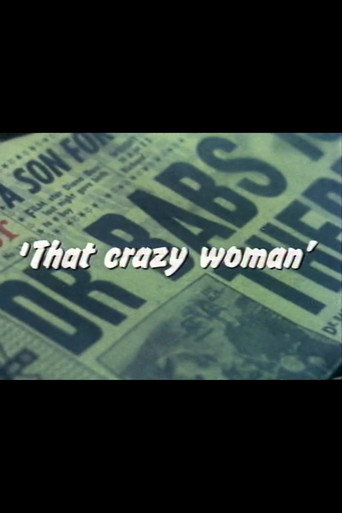 Póster de 'That Crazy Woman'