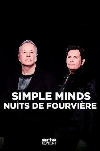 Póster de Simple Minds Nuits de Fourvière 2024