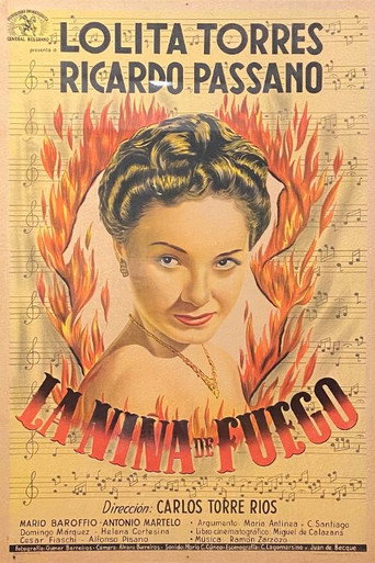 Póster de La niña de fuego
