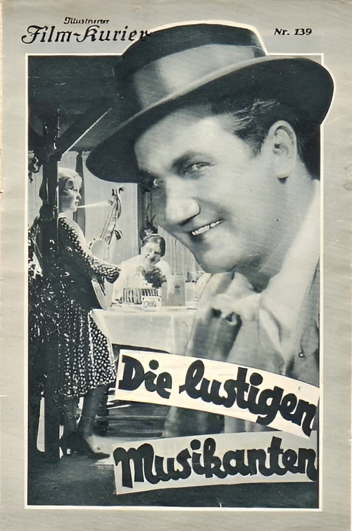Póster de Die lustigen Musikanten