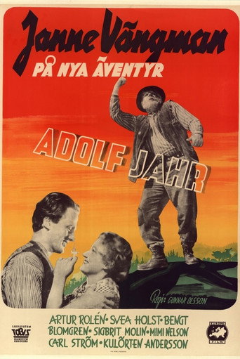 Póster de Janne Vängman på nya äventyr