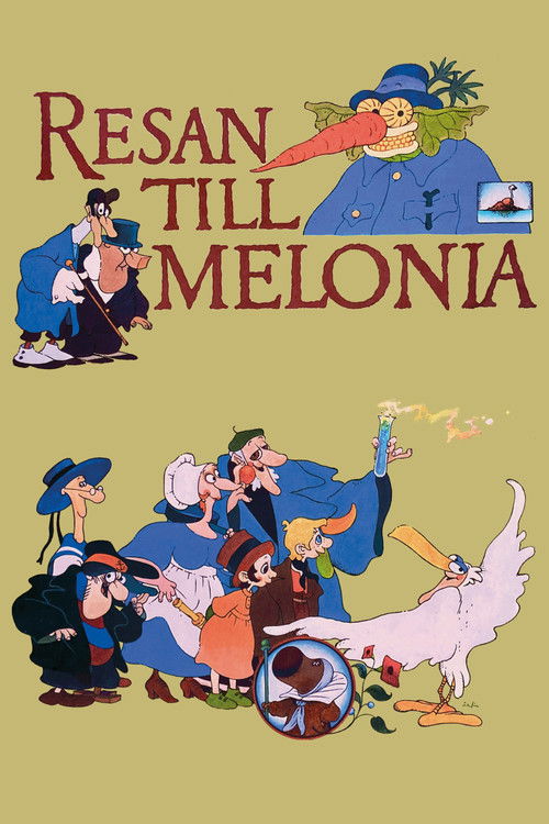 Póster de Resan till Melonia