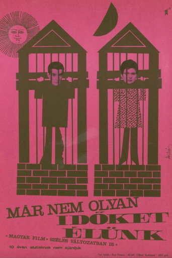 Póster de Már nem olyan időket élünk