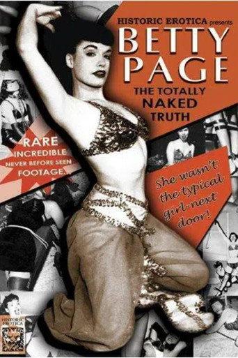 Póster de Betty Page the Totally Naked Truth