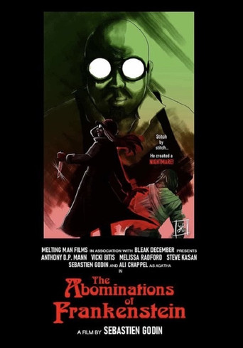 Póster de The Abominations of Frankenstein