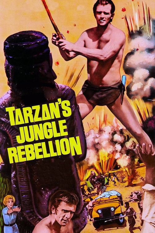 Póster de Tarzan's Jungle Rebellion