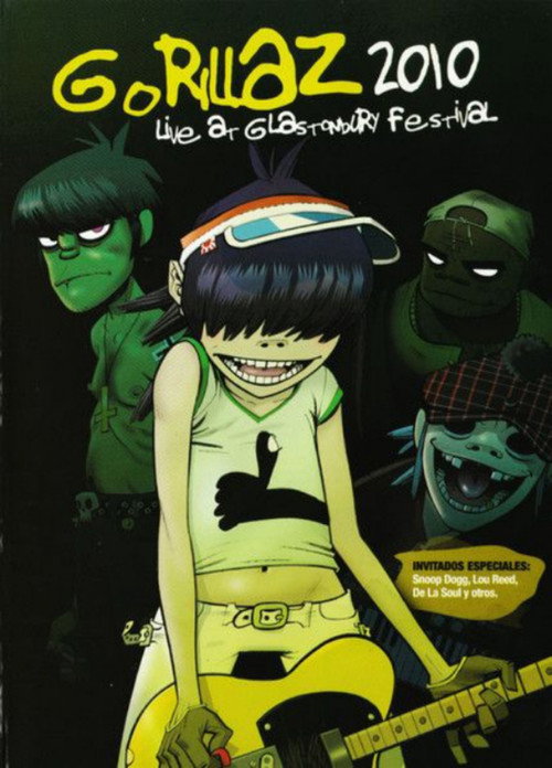 Póster de Gorillaz Live at Glastonbury