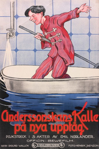 Póster de Anderssonskans Kalle på nya upptåg