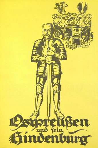 Póster de Ostpreußen und sein Hindenburg