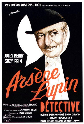 Póster de Arsène Lupin détective