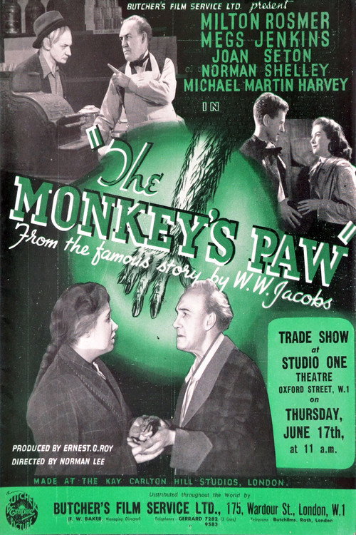 Póster de The Monkey's Paw